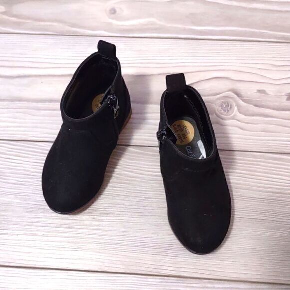 (76-2063) 🔥3/$20🔥 Cat & Jack Onyx Boots Size 5 - Picture 1 of 11